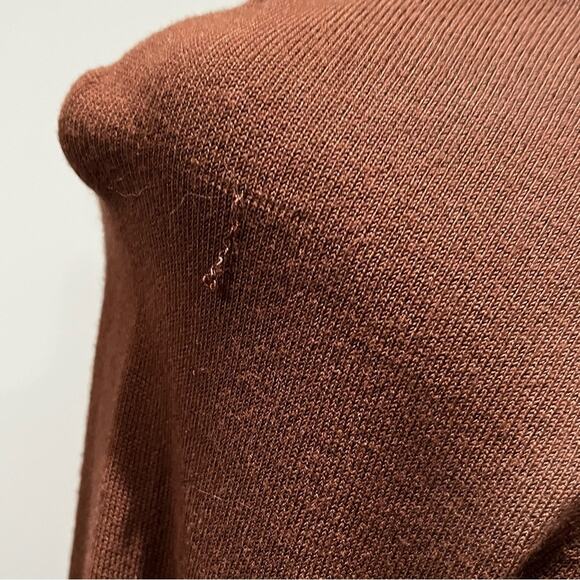 NEW Michael Kors Smocked Princess Pleat Scoop Neck Bell Sleeves Knit Top XS NWOT - Picture 15 of 16